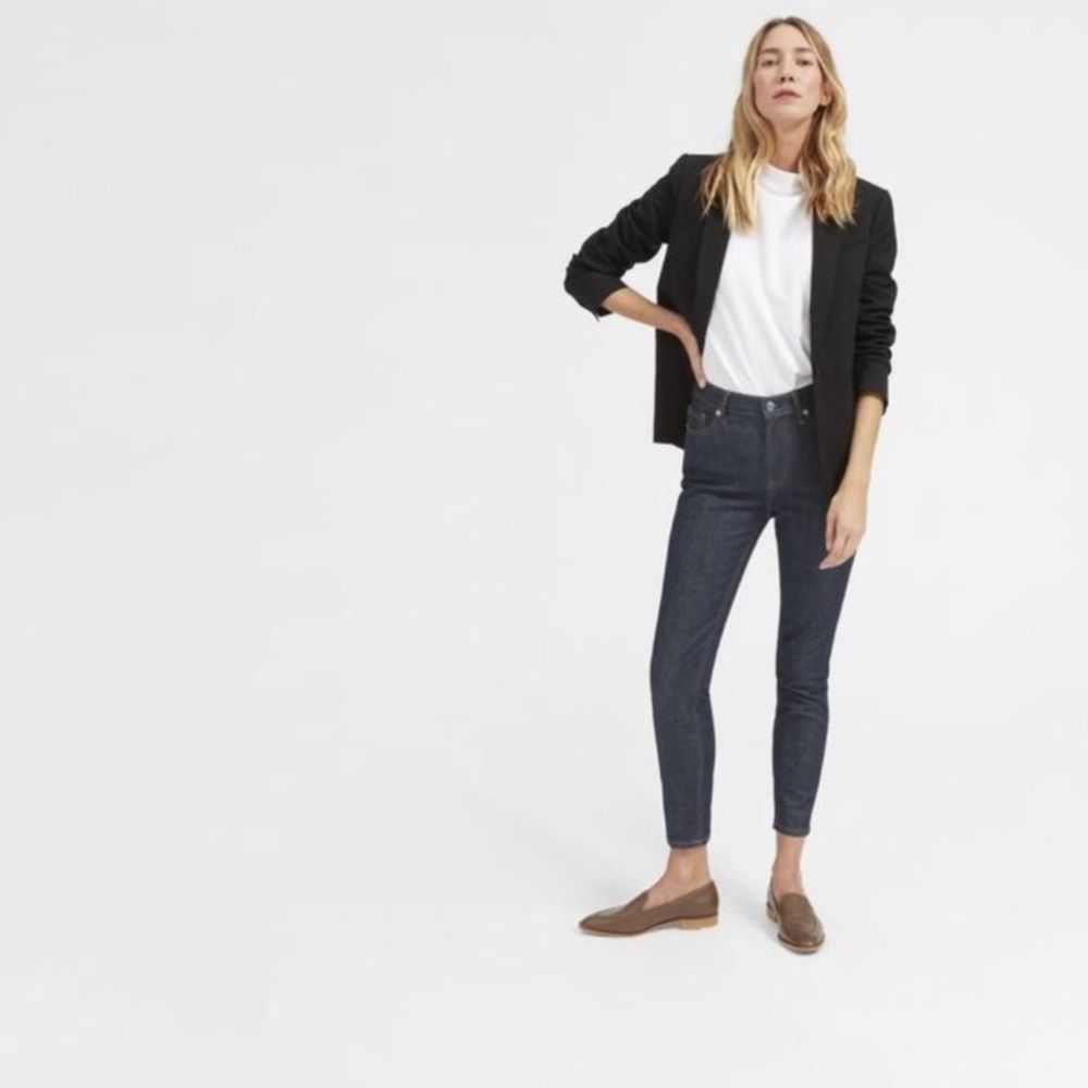 Everlane high rise jean
